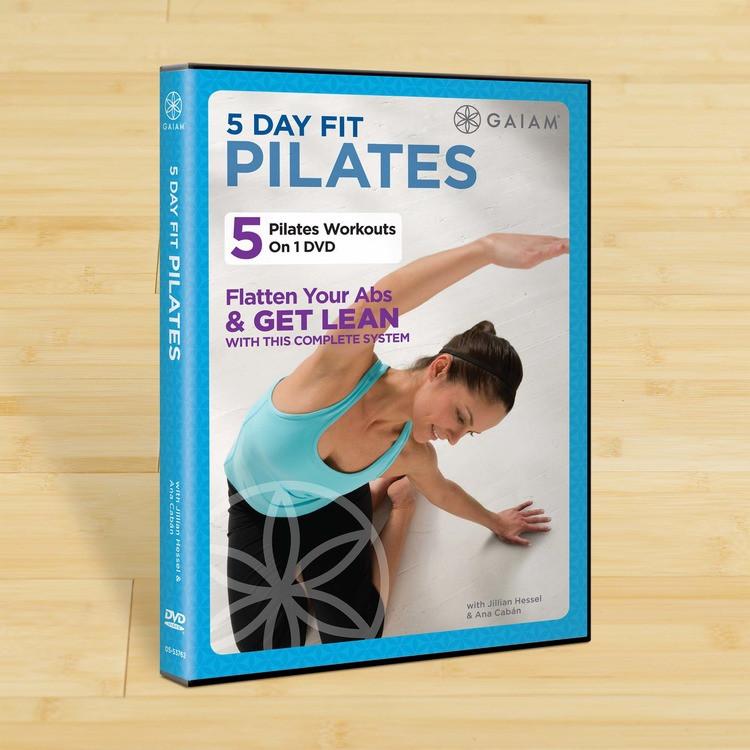 5 Day Fit: Pilates DVD with Jillian Hessel & Ana Caban box