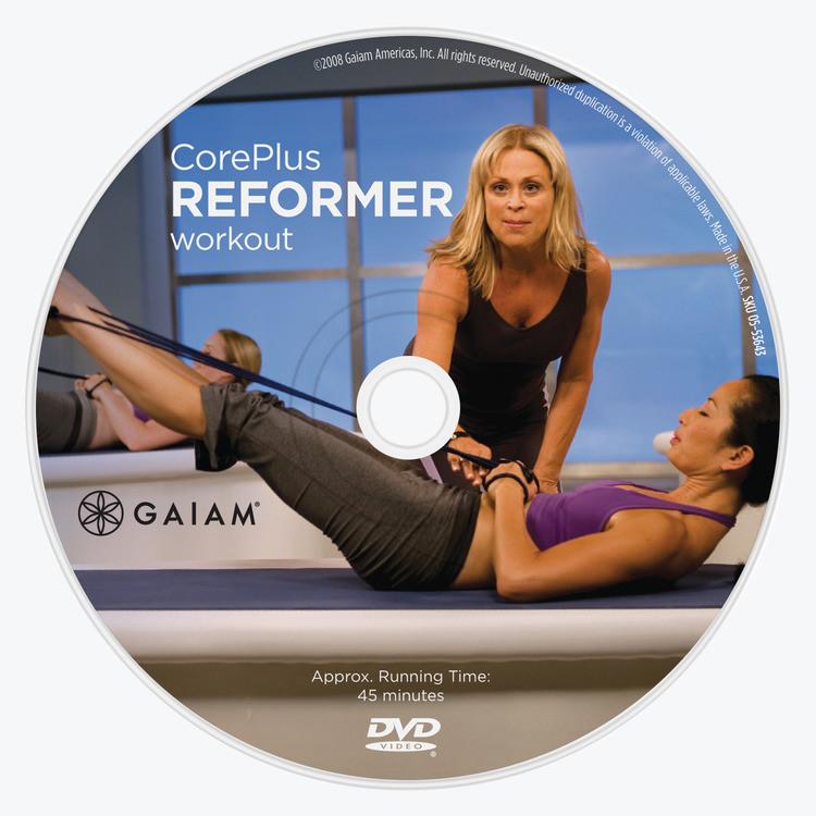 Gaiam CorePlus Reformer DVD