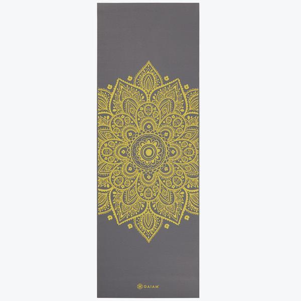 Premium Citron Sundial Yoga Mat (5mm)